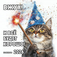 Календарь настенный на 2026 год «Вжух! И всё будет хорошо!» - Фото 2