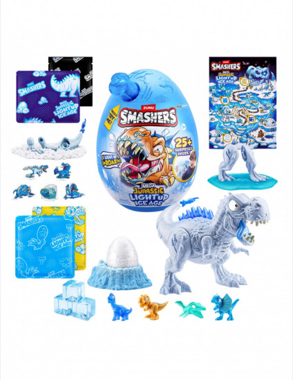 Игрушка-сюрприз «Mega Jurassic Light Up Ice Age Egg Series 1»
