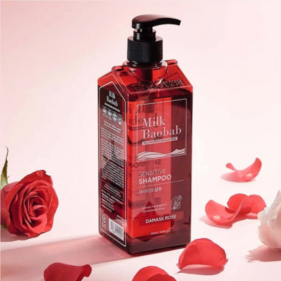 Шампунь для чувствительной кожи головы и волос «Damask Rose»