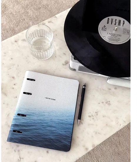Бизнес-тетрадь со сменным блоком «Ocean»