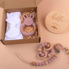 Набор подарочный для новорожденной - Фото 1