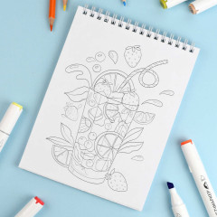 Книжка-раскраска «Скетч-раскраска. Классные девчонки» - Фото 6