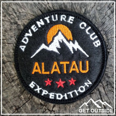 Шеврон «Alatau adventure club. Клуб приключений Алатау» - Фото 2