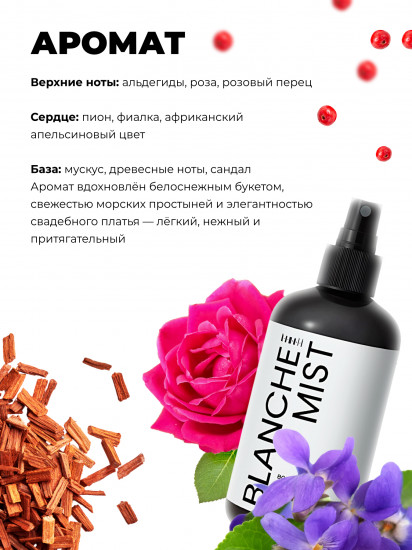 Парфюмированный мист для тела и волос «Blanche»